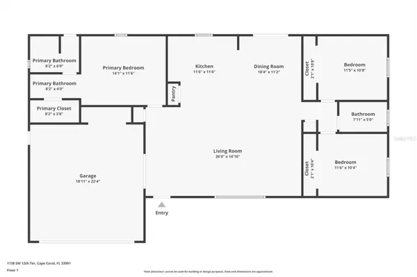1138 SW 12TH TER, Cape Coral, FL 33991