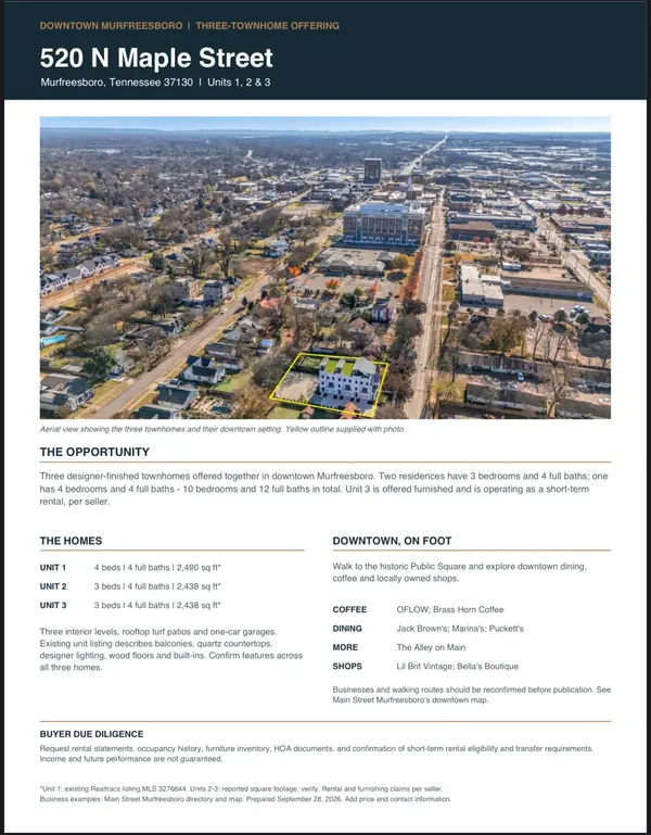 520 N Maple St, Murfreesboro, TN 37130