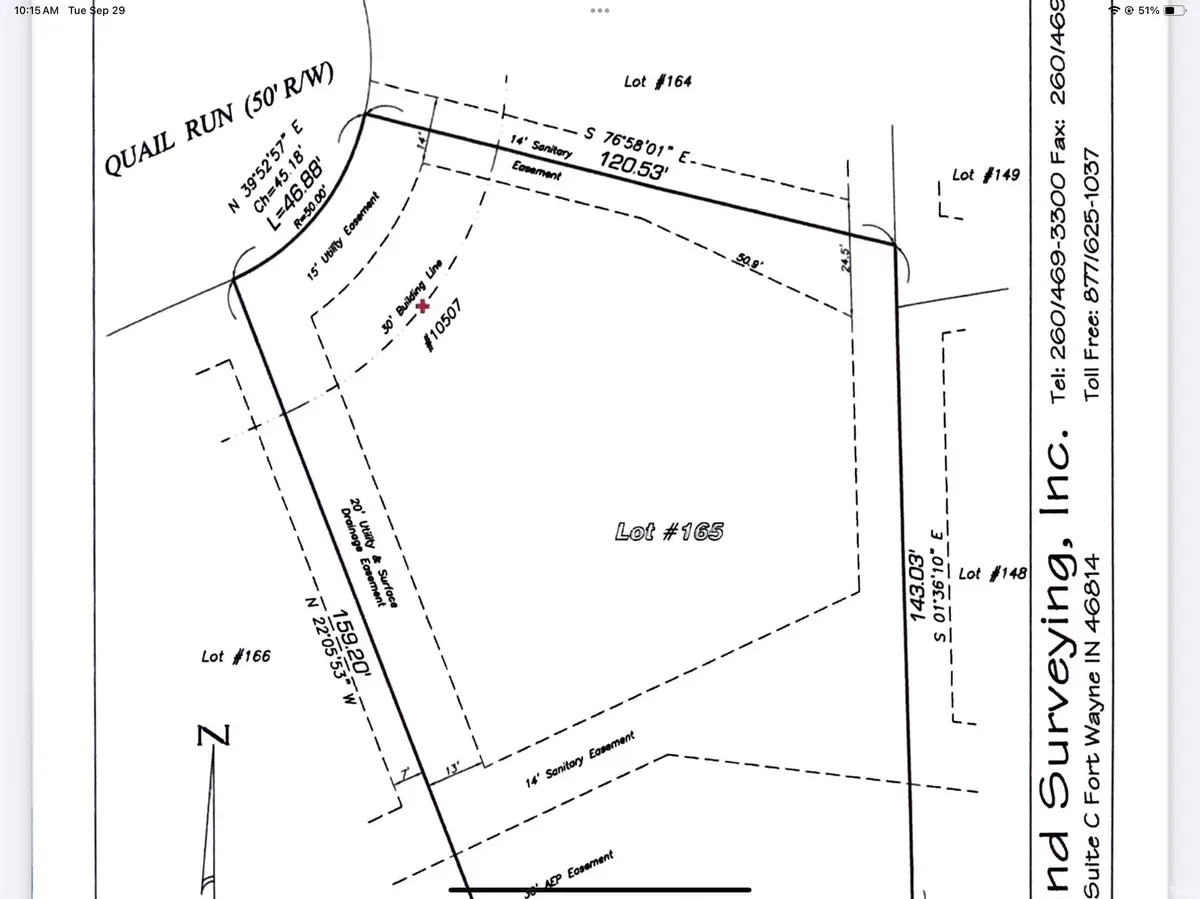 10507 Quail RUN, Fort Wayne, IN 46845