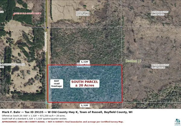91XXX-S W Old County Hwy K, Bayfield, WI 54814