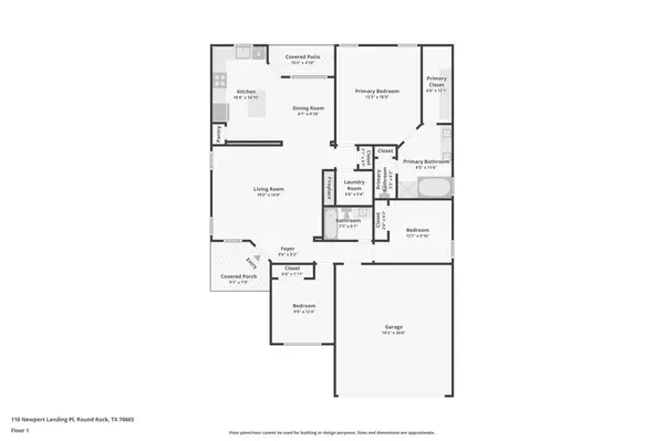 110 Newport Landing PL, Round Rock, TX 78665
