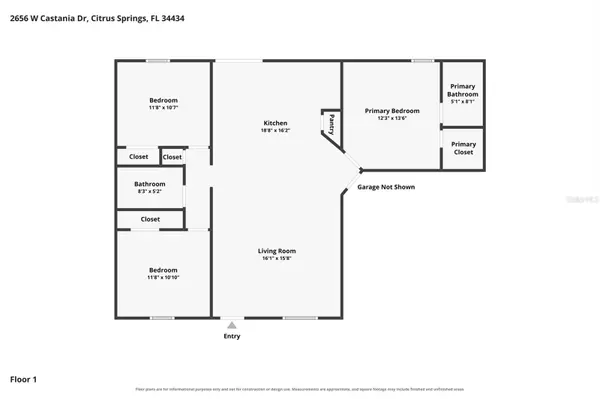 2656 W CASTANIA DR, Dunnellon, FL 34434