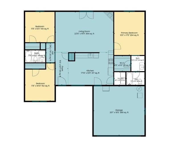 411 Hill LN, Mauldin, SC 29662