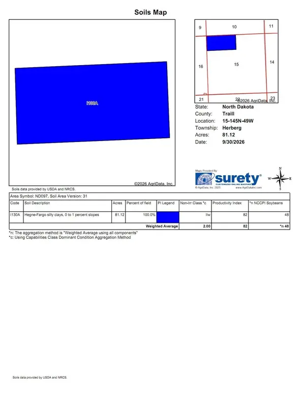 000 rural, Caledonia, ND 58038