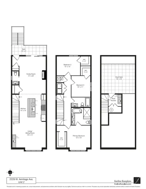 2229 W Armitage AVE #2, Chicago, IL 60647