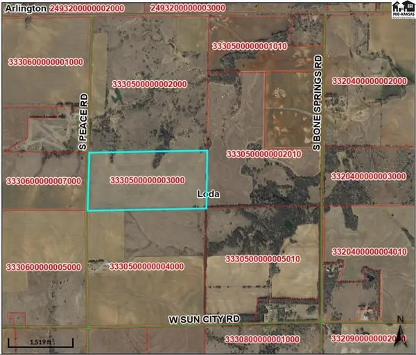 S Peace Rd, Arlington, KS 67514