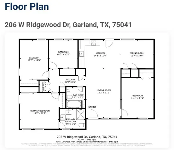206 W Ridgewood Drive, Garland, TX 75041