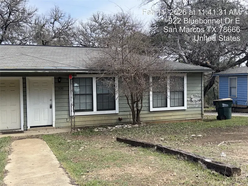 920-922 E Bluebonnet DR, San Marcos, TX 78666