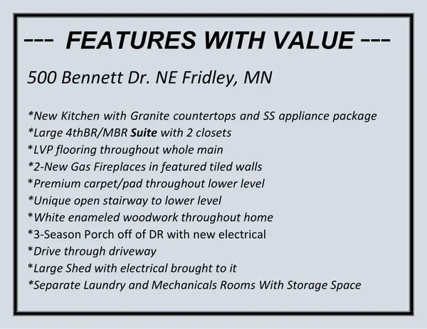 500 Bennett DR NE, Fridley, MN 55432