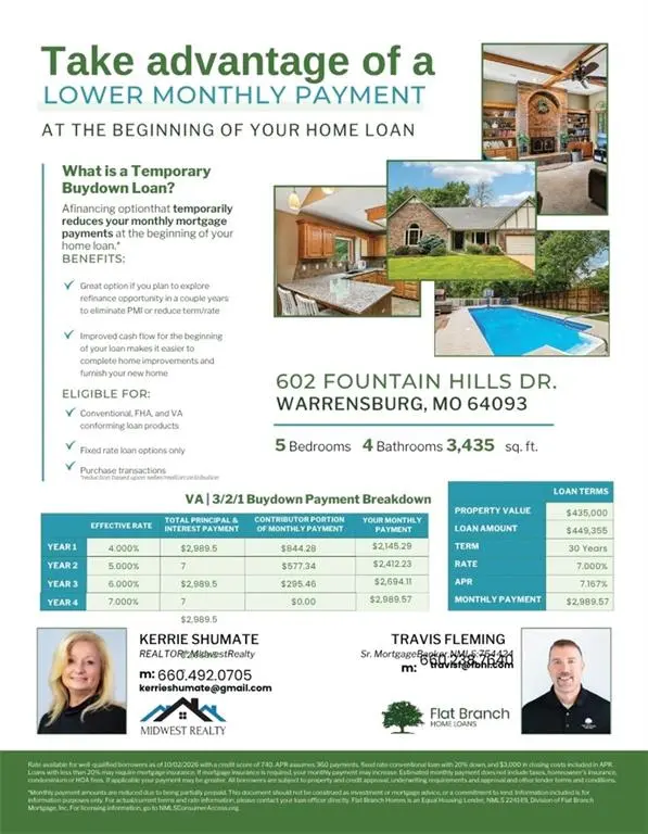 602 Fountain Hills DR, Warrensburg, MO 64093