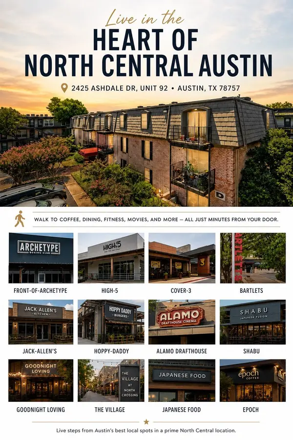 2425 Ashdale DR #92, Austin, TX 78757