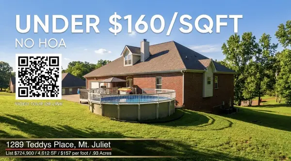 1289 Teddys Pl, Mount Juliet, TN 37122