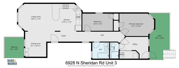 6928 N SHERIDAN RD #3, Chicago, IL 60626