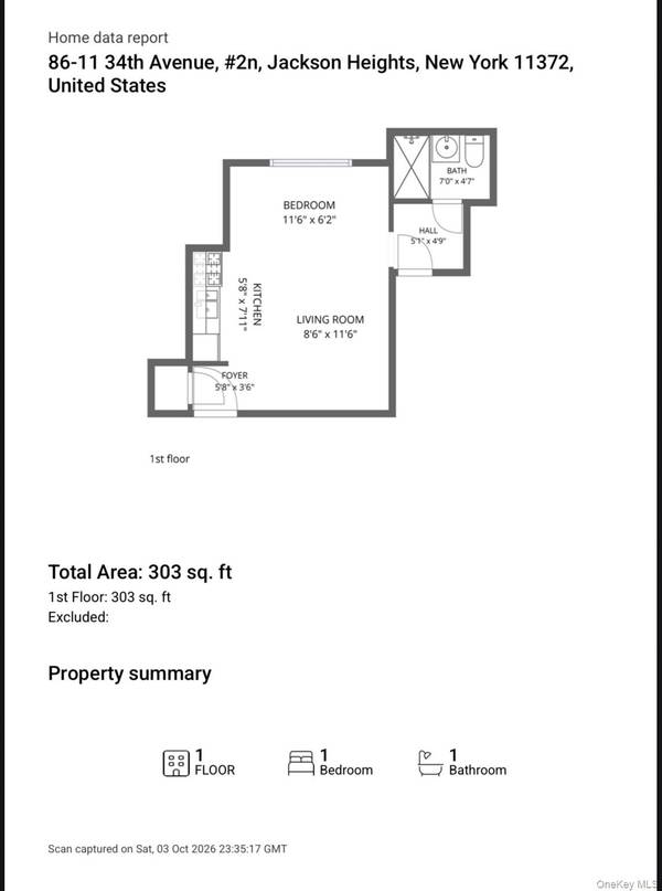 8611 34th AVE #2N, Jackson Heights, NY 11372