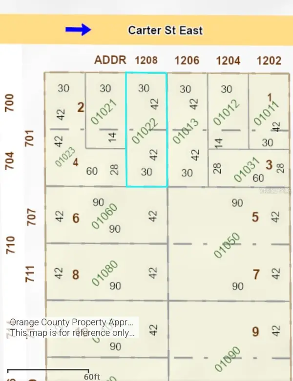 1208 CARTER ST, Orlando, FL 32805