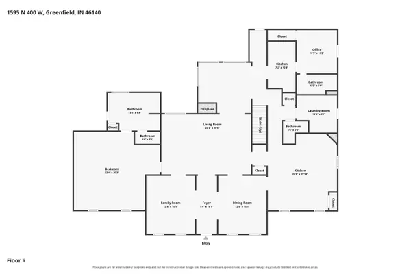 1595 N 400 W, Greenfield, IN 46140