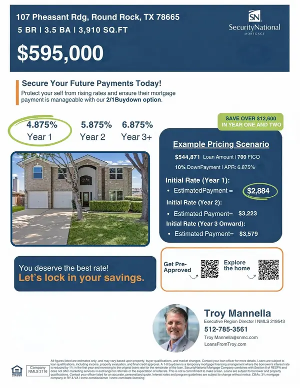 107 Pheasant RDG, Round Rock, TX 78665