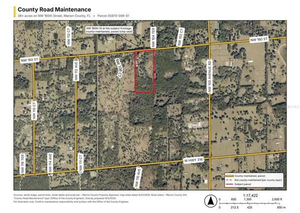 NW 160TH ST, Reddick, FL 32686
