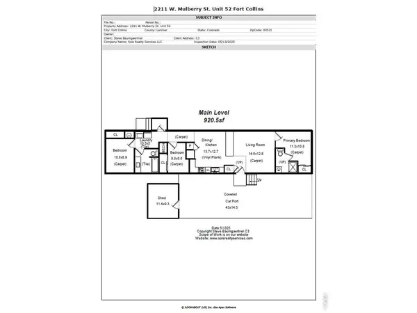 2211 W Mulberry #52, Fort Collins, CO 80521