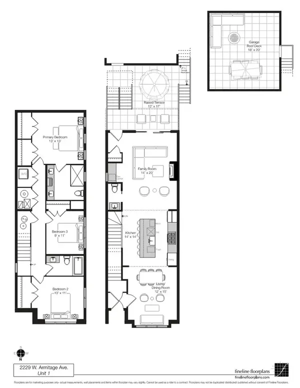 2229 W Armitage AVE #1, Chicago, IL 60647