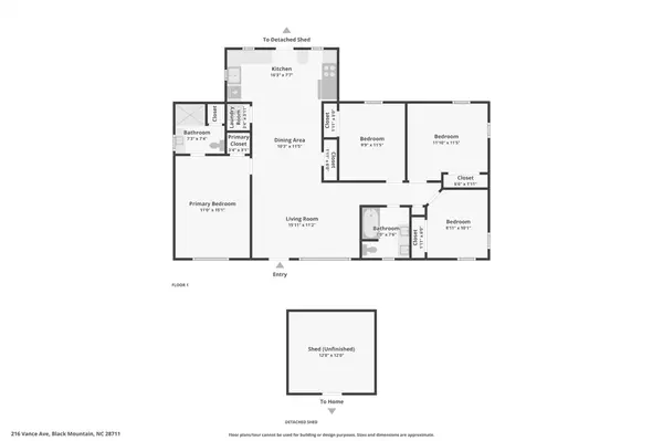 216 Vance AVE, Black Mountain, NC 28711