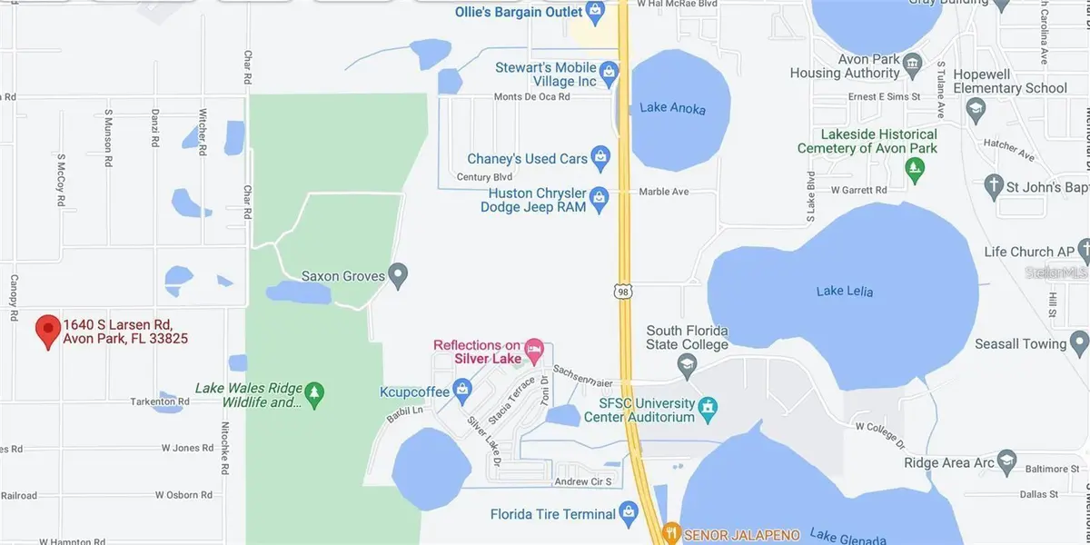 1640 S LARSEN RD, Avon Park, FL 33825