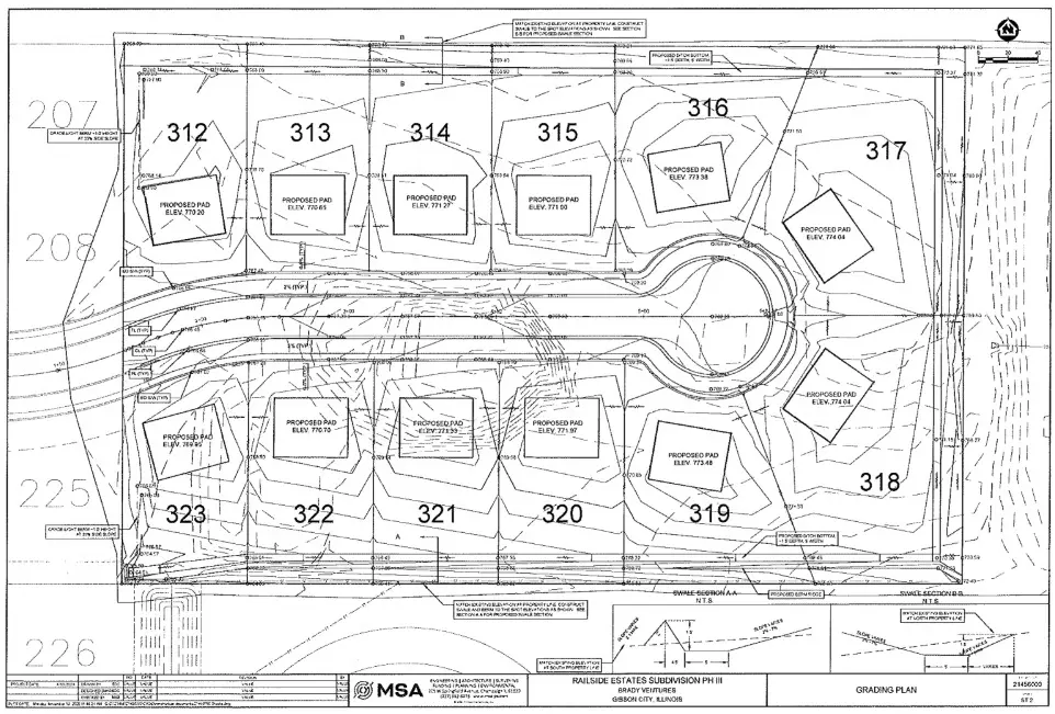 Lot 321 Railside CT, Gibson City, IL 60936