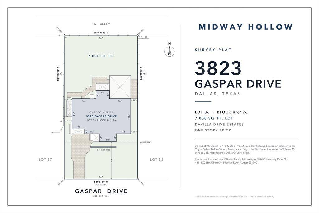 3823 Gaspar Drive, Dallas, TX 75220