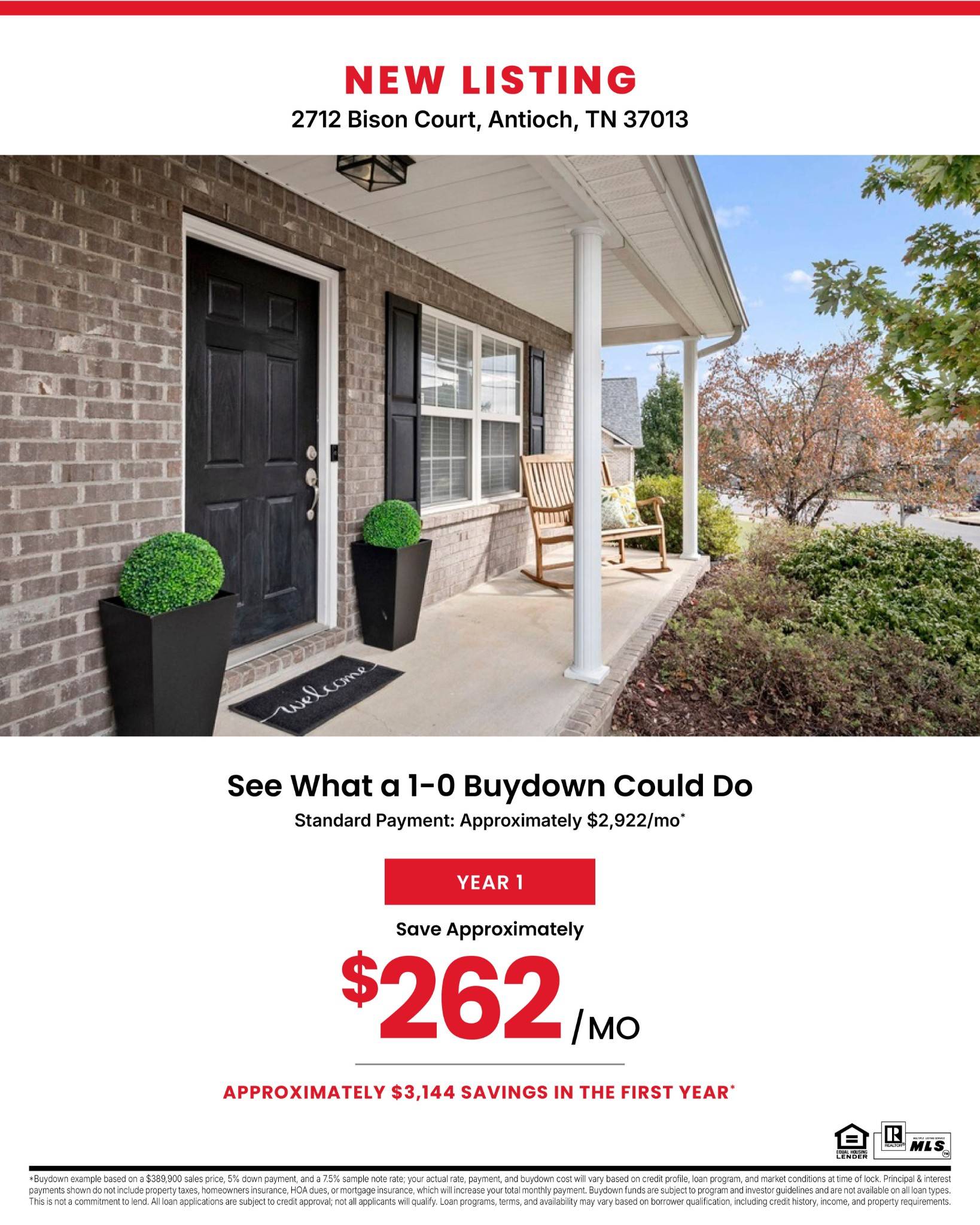 2712 Bison Ct, Cane Ridge, TN 37013