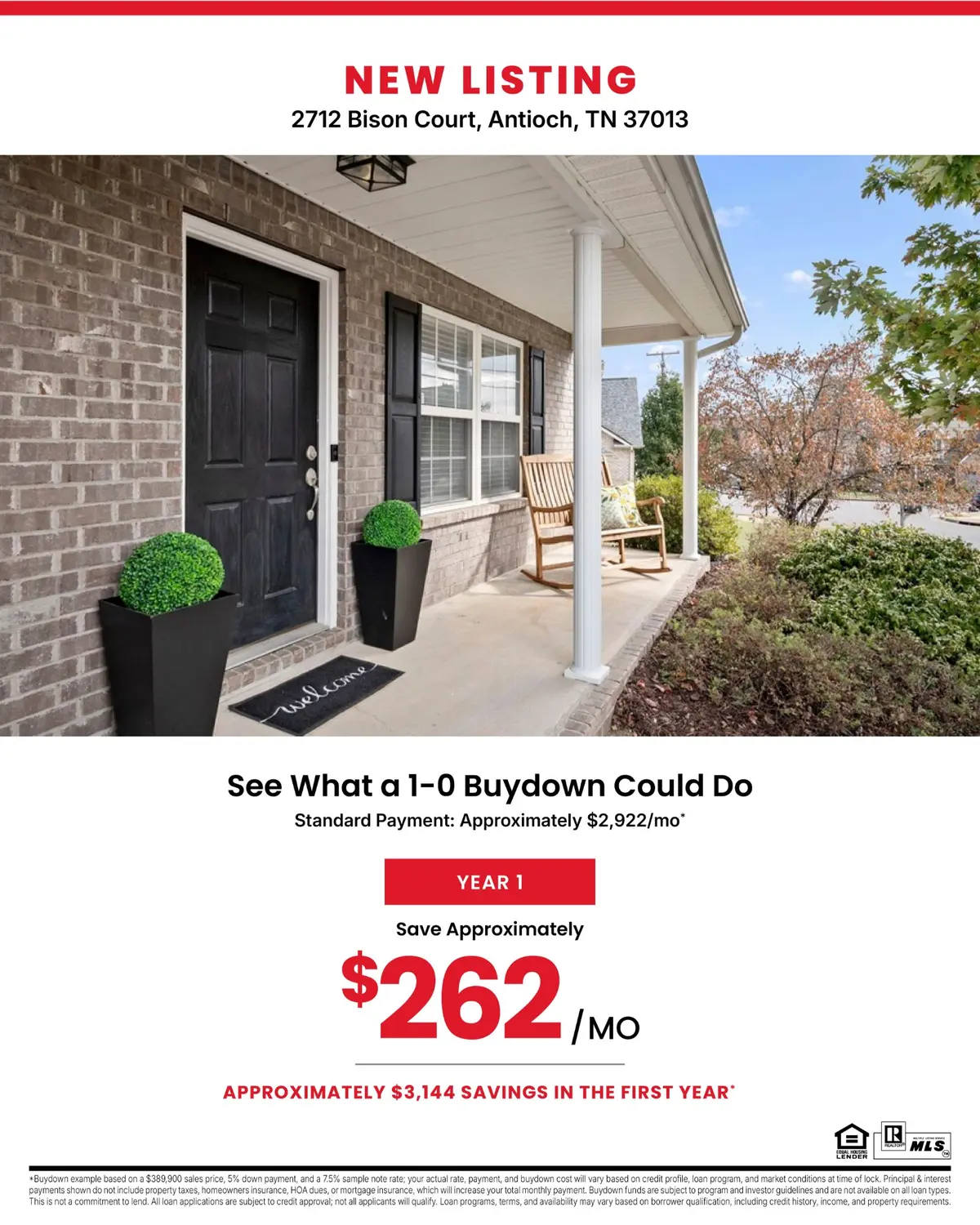 2712 Bison Ct, Cane Ridge, TN 37013