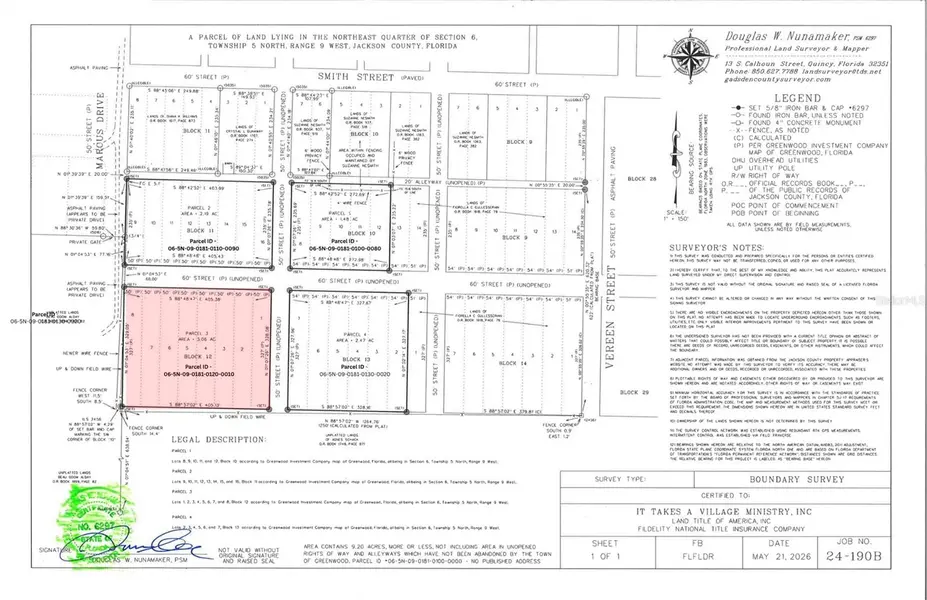 MARCUS DR, Greenwood, FL 32443