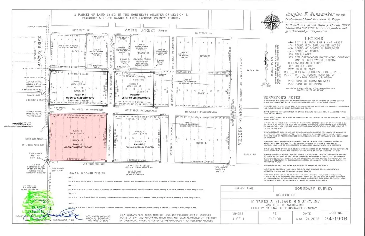 MARCUS DR, Greenwood, FL 32443