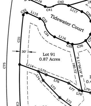 Lot 91 TIDEWATER CT #91, Norwood, NC 28128