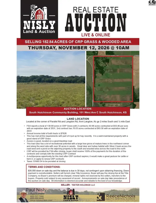 W Parallel & S Langdon Rd, Langdon, KS 67583
