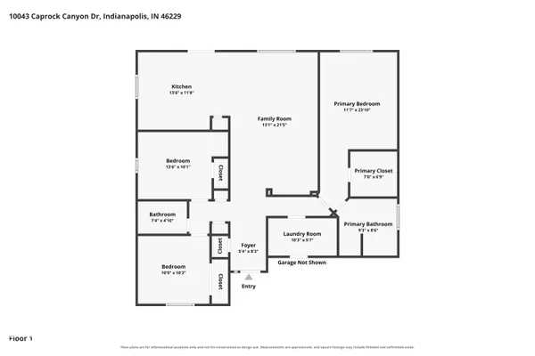 10043 Caprock Canyon DR, Indianapolis, IN 46229