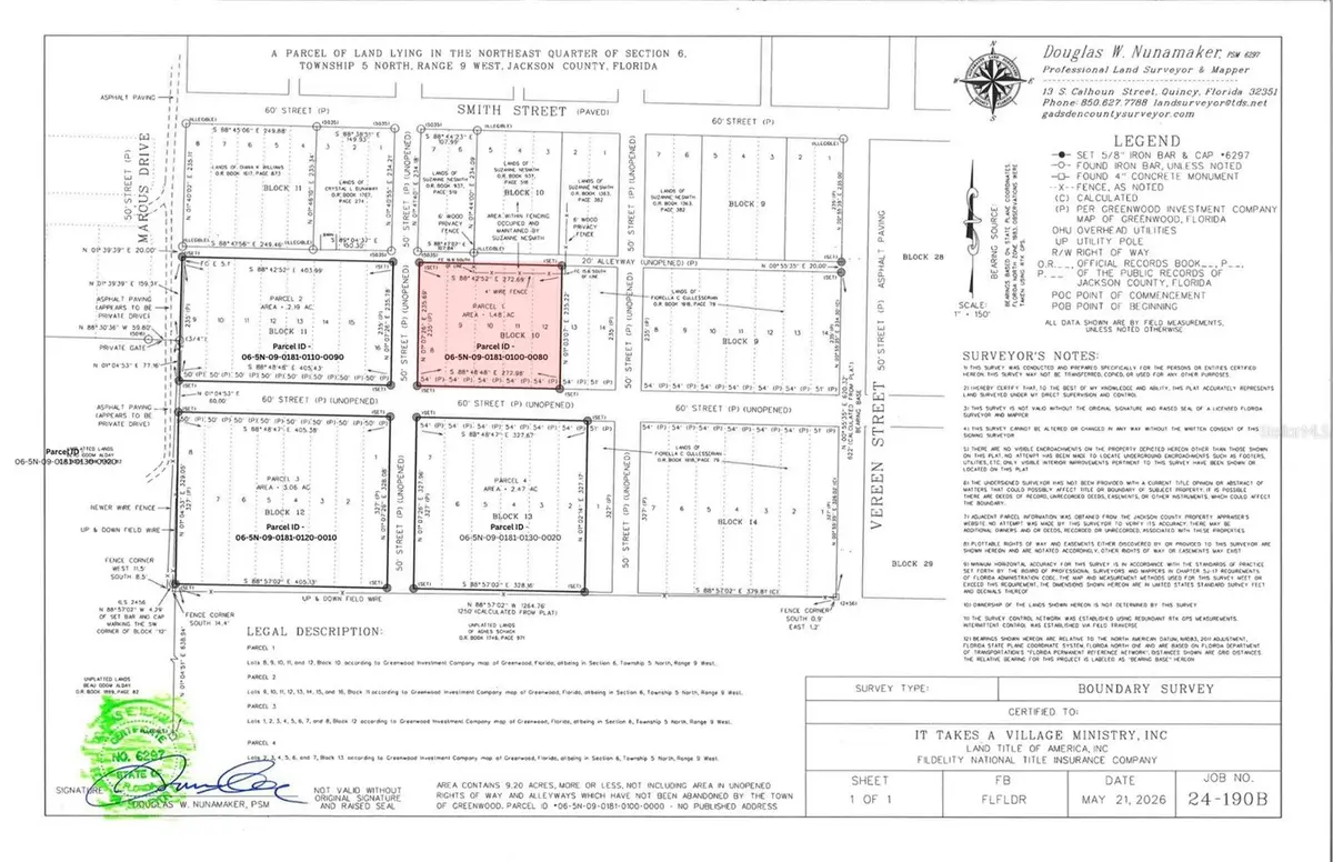 MARCUS DR, Greenwood, FL 32443