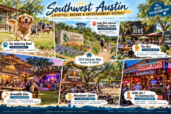 1214 Falconer WAY, Austin, TX 78748