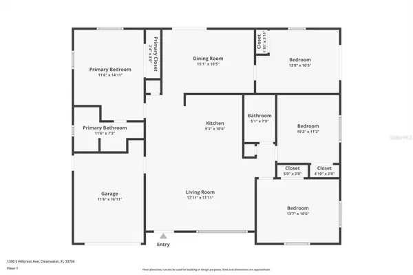 1300 S HILLCREST AVE, Clearwater, FL 33756
