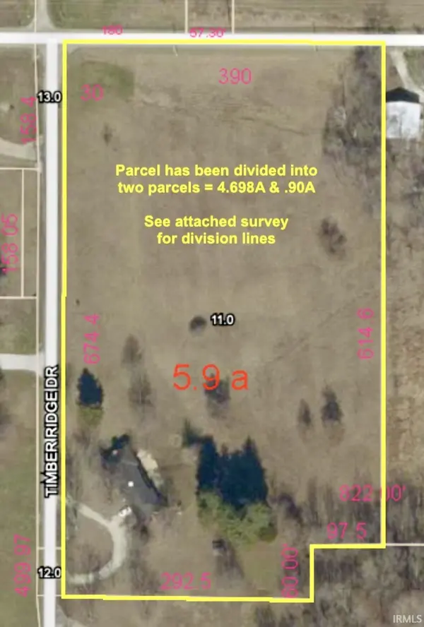 Corner of Timber Ridge & Sunset DR, Huntingburg, IN 47542