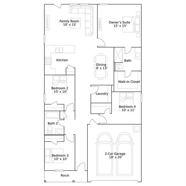 2305 Marshall Drive, Joshua, TX 76058