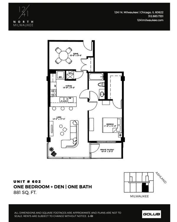 1241 N MILWAUKEE AVE #403, Chicago, IL 60622