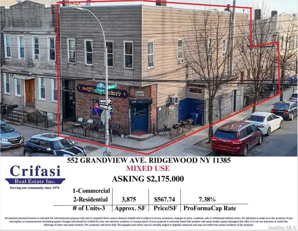 552 Grandview AVE, Ridgewood, NY 11385