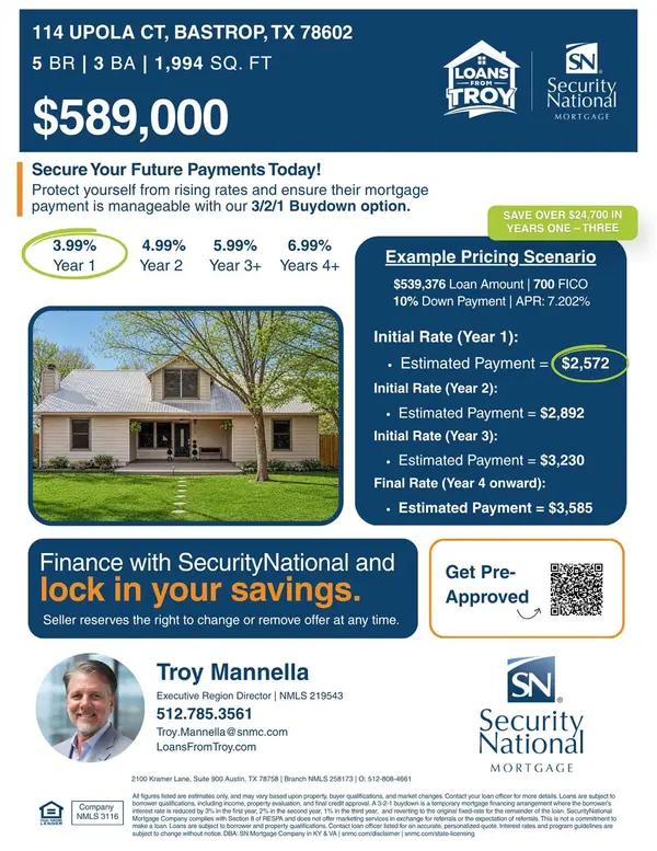 114 Upola CT, Bastrop, TX 78602