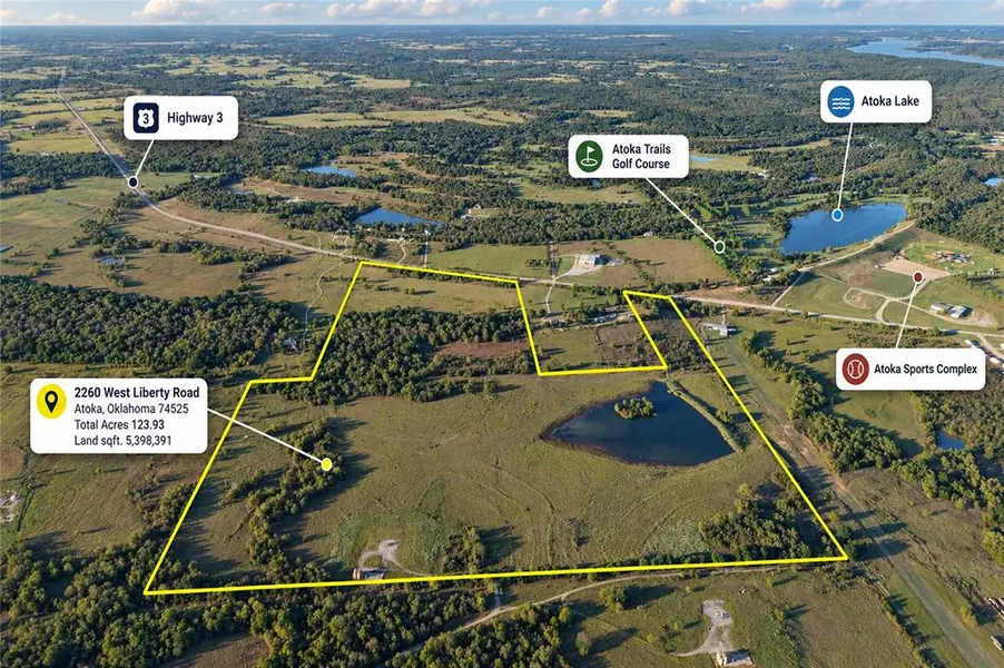 0124 W LIBERTY RD, Atoka, OK 74525