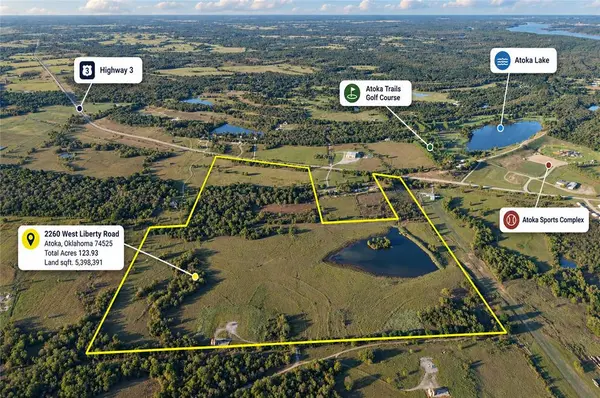 0124 W LIBERTY RD, Atoka, OK 74525