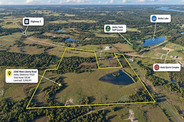 0124 W LIBERTY RD, Atoka, OK 74525