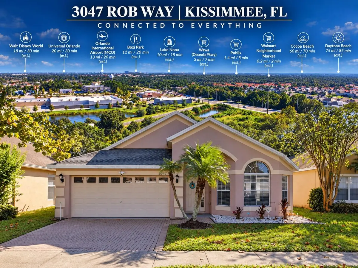 3047 ROB WAY, Kissimmee, FL 34743