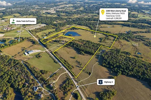 0124 W LIBERTY RD, Atoka, OK 74525