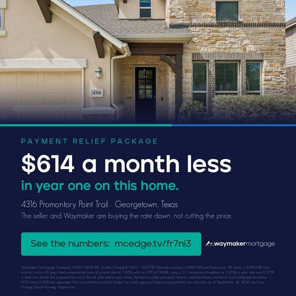 4316 Promontory Point TRL, Georgetown, TX 78626