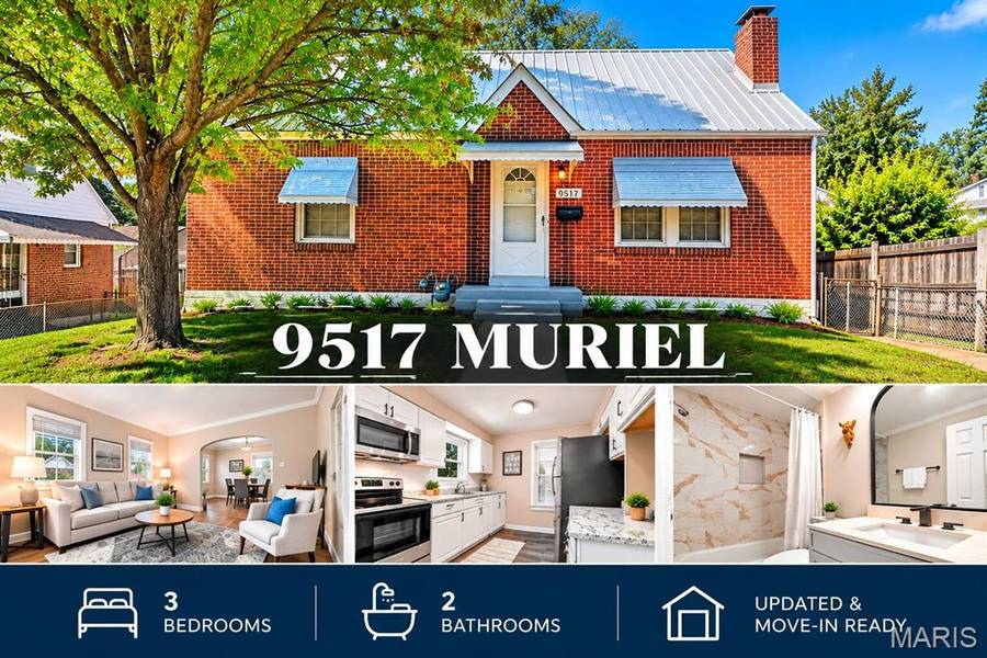 9517 Muriel AVE, Unincorporated, MO 63114